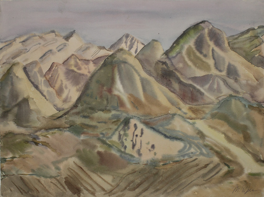 Прибыловская Татьяна Викторовна. Горный пейзаж